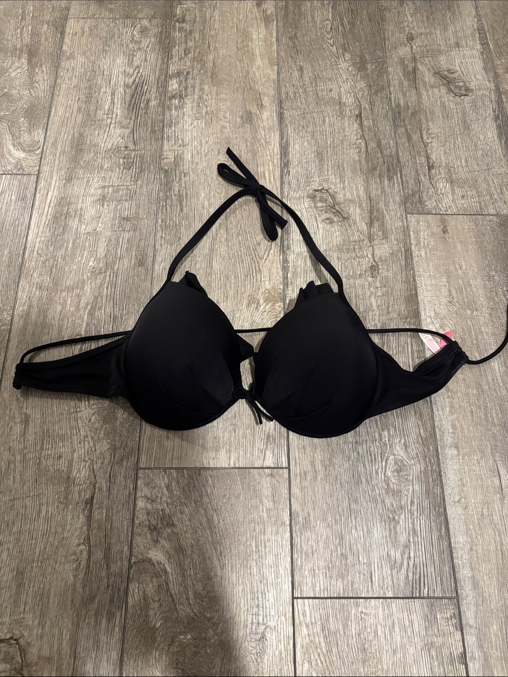 Victoria’s Secret Bikini Top in Black - 36DD